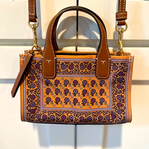Tory Burch canvas mini tote bag - Picture 3 of 5